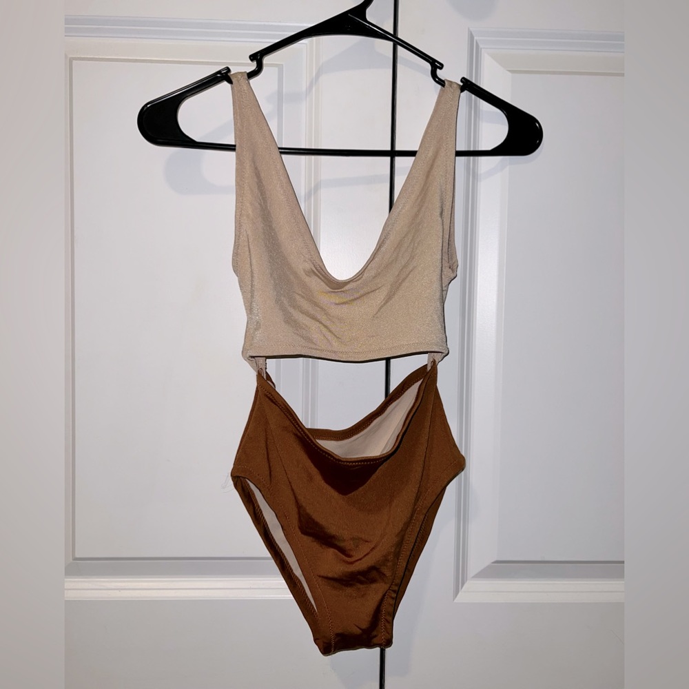 Cats Got The Cream Two Tone Monokini